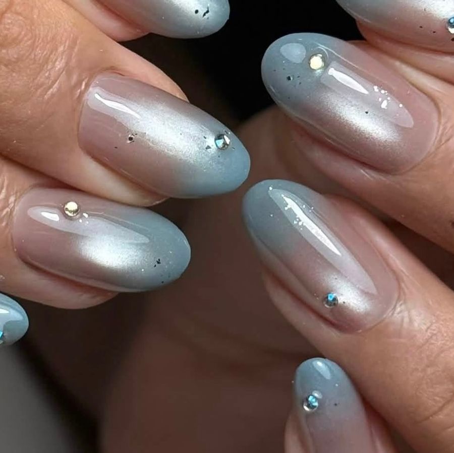 Baby blue cat eye, trabajo de Malú